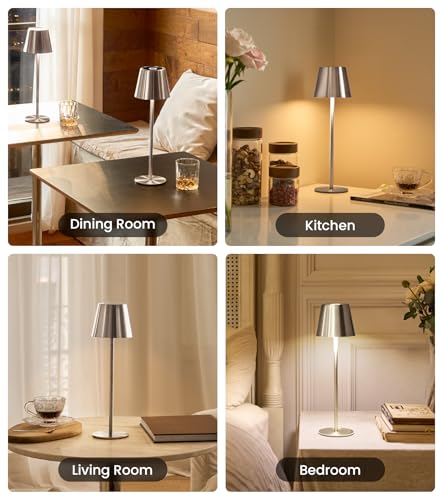 3 Pack Cordless Table Lamp (3 Count)