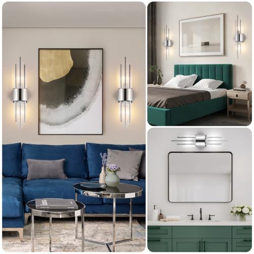 Battery Operated Wall Sconce Set of 2 (2 Count)