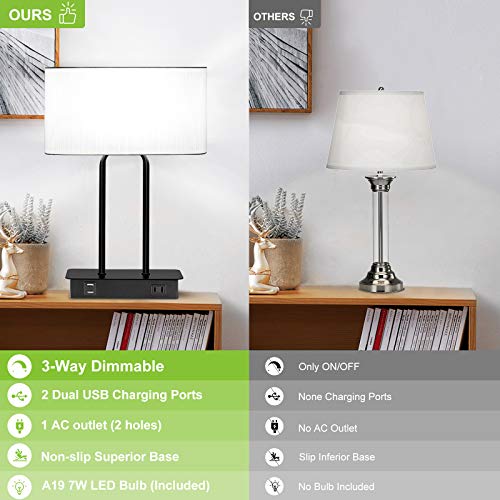 Bedside Touch Control Table Lamp