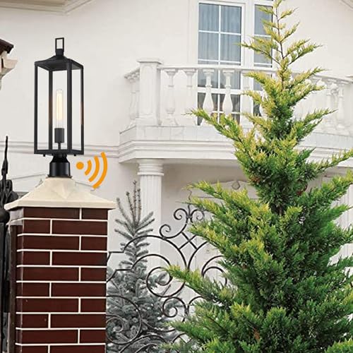 21.3 Inch Outdoor Lamp Post Light Fixture Dusk to Dawn
