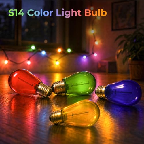 Colored Light Bulbs 64 Pack (64 Count)