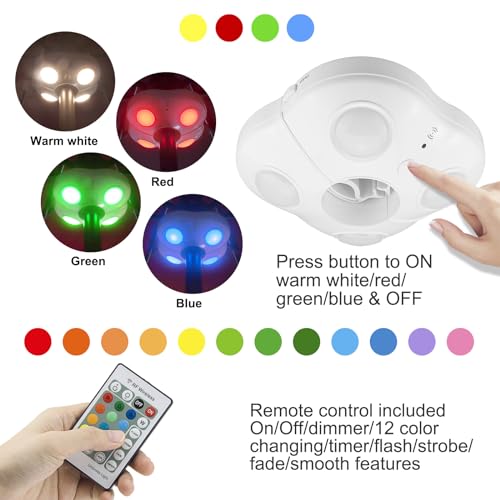 Color Changing Patio Umbrella Light