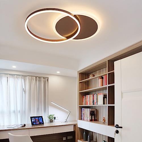 Chaners Ceiling Light LED Ceiling Light Ring Design Lighting Dimmable with Remote Control Lights for Living Room Bedroom Hallway