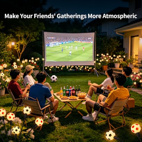 Solar Lights Outdoor Waterproof 8 Pack (6 Count)