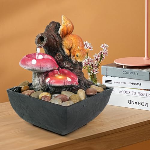 Indoor Resin Statue Desktop Fountain Indoor