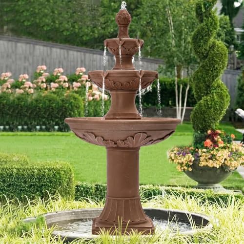 48.4" H Italian Outdoor Water Fountains