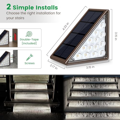 Solar Step Lights for Outside