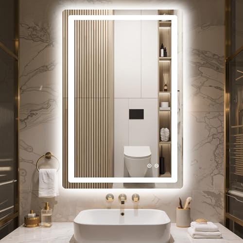 36x24 LED Bathroom Vanity Mirror with Lights