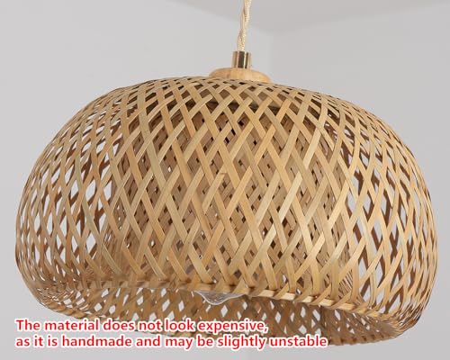 Bamboo Pendant Light Fixture One