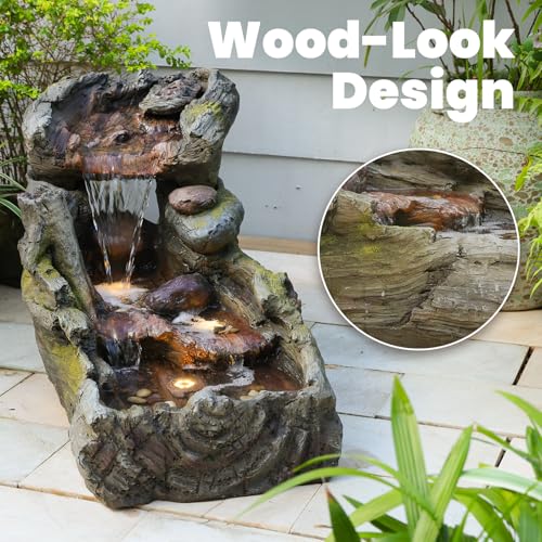 32.5" L Garden Outdoor Water Fountain
