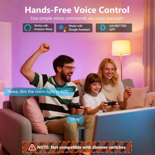 Smart Light Bulbs (2 Count)