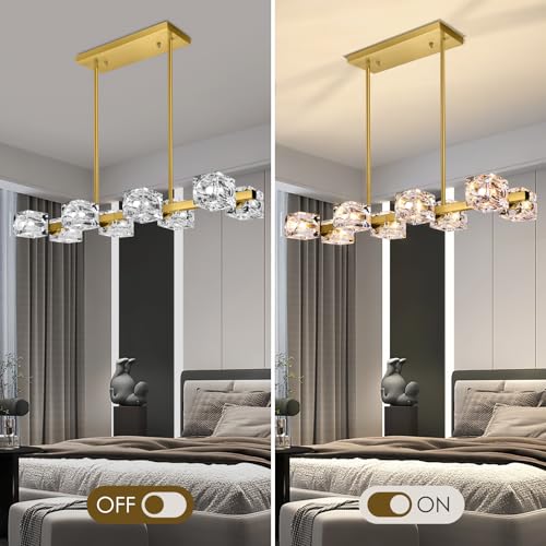 Modern Crystal Chandeliers for Dining Room