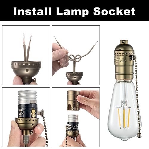 Pull Chain Lamp Socket Replacement