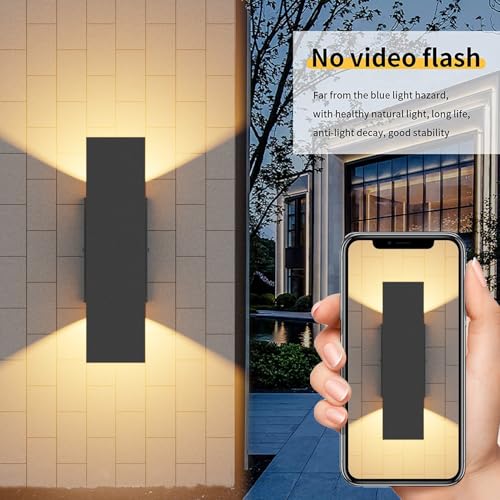 2 Packs LED Up Down Wall Light (2 Count)