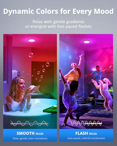 Rechargeable RGB Ambient Shower Light for Inside Shower Waterproof
