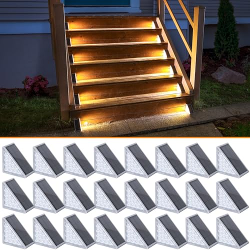 Solar Step Lights 24 Pack (24 Count)