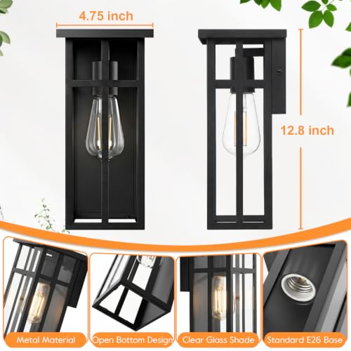 Outdoor Wall Light Fixtures (2 Count)