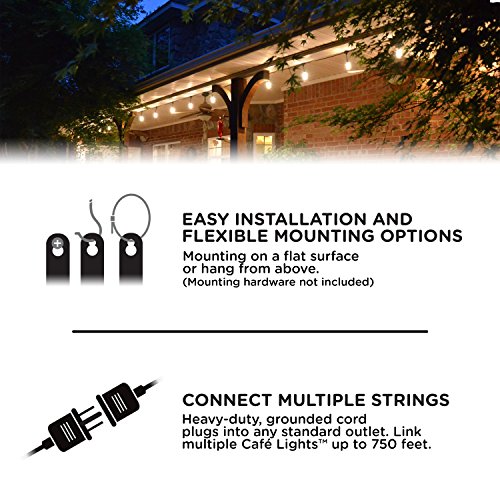 Vintage Outdoor String Lights (24 Foot)