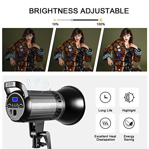 GVM 100W Bi Color LED Video Light