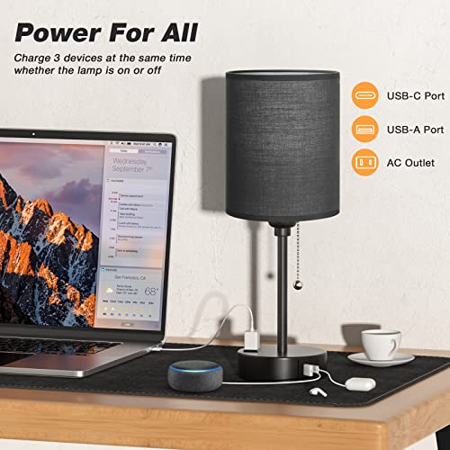 Small Bedside Table Lamp for Bedroom