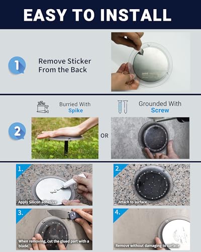 Solar Ground Lights (6 Count)