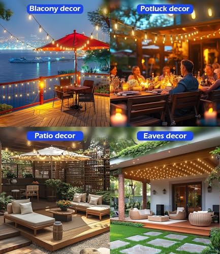 120FT Outdoor String Lights