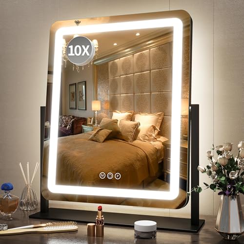 Vanity Mirror with Lights 19"x22"