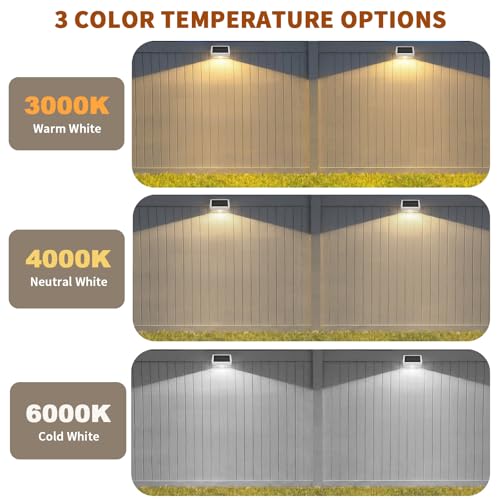 Solar Fence Lights 16 Pack (16 Count)