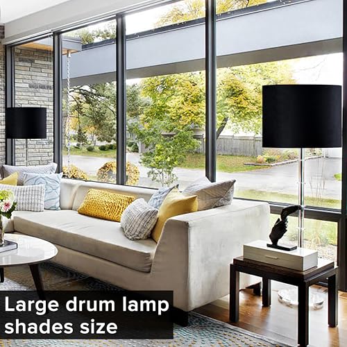 Black Velvet Lamp Shades