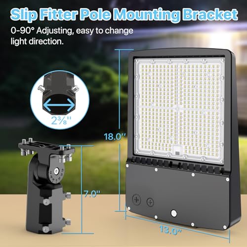 300W Parking Lot Light (2 Count)