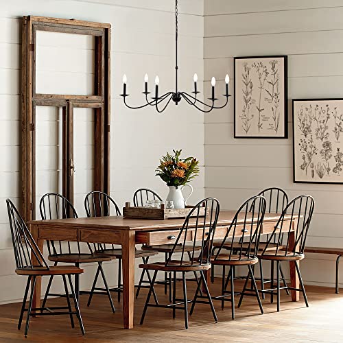Wicklow 6 Light Farmhouse Chandelier 34.75"