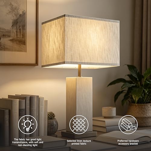 Medium Rectangle Lamp Shades Set of 2 (2 Count)