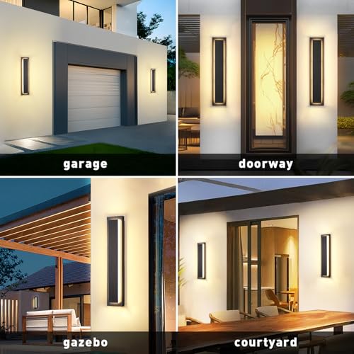 23.6 in Porch Lights Outdoor Sconce Light Exterior Lighting Fixture