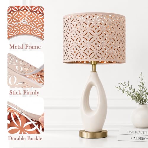 Drum Lampshades for Table Lamps (2 Count)