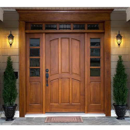 23 Inch Large Dusk to Dawn Outdoor Porch Lights for Garage (2 Count)