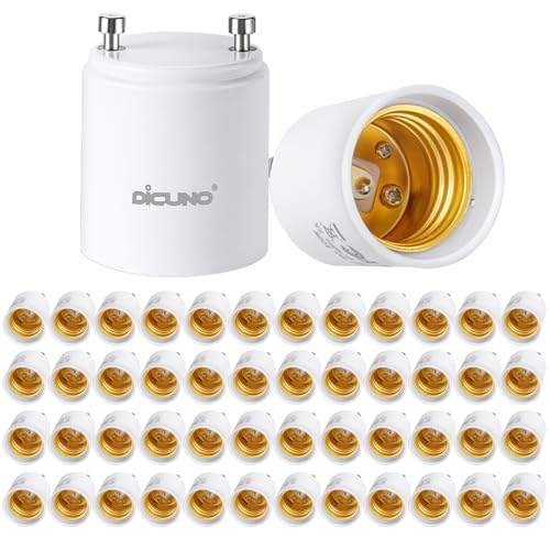 GU24 to E26 Adapter (50 Count)