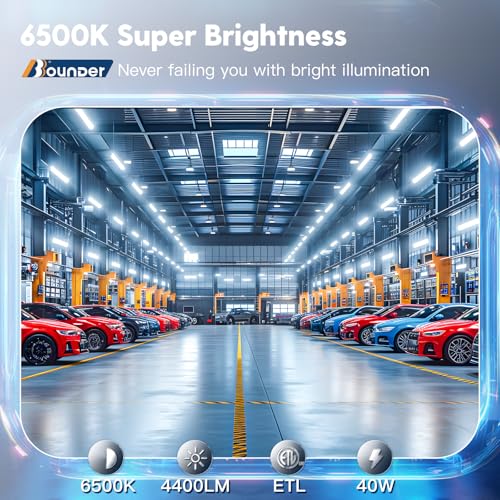 4Pack 4FT LED Shop Light (4 Count)