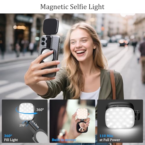 Magnetic Selfie Light Compatible with MagSafe for iPhone
