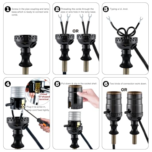 Lamp Socket with Push ON