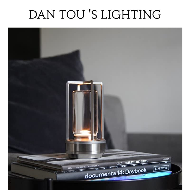Rechargeable Cordless Small Metal Table Lamp