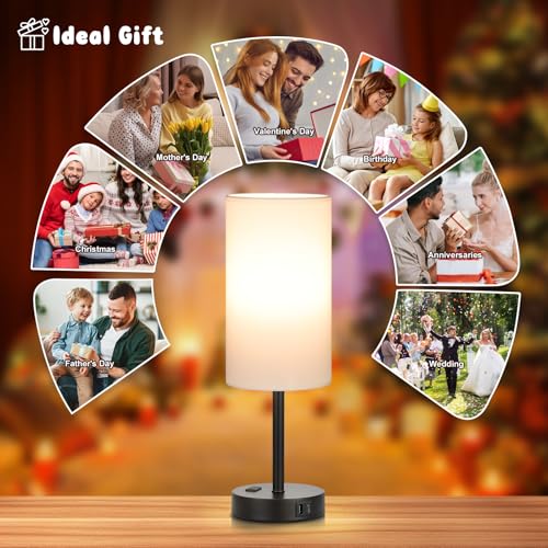 Touch Bedside Table Lamps Set of 2 (2 Count)