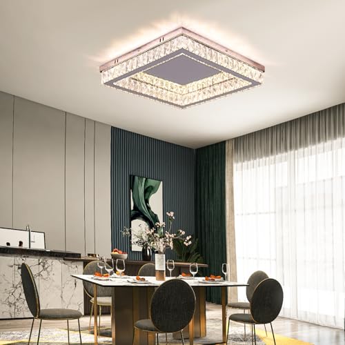Square Crystal Chandelier