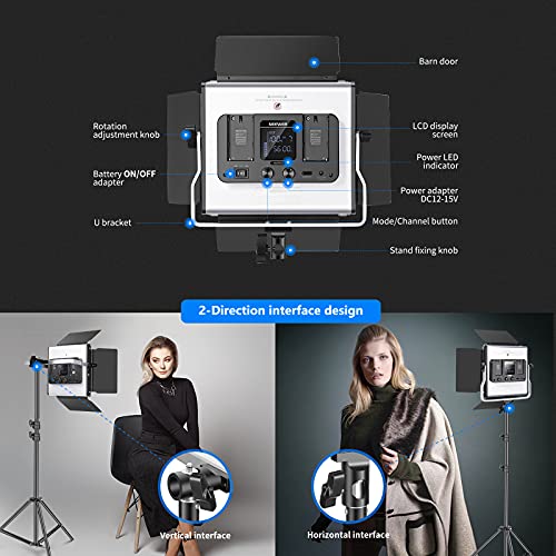 660 PRO RGB LED Video Light with App Control