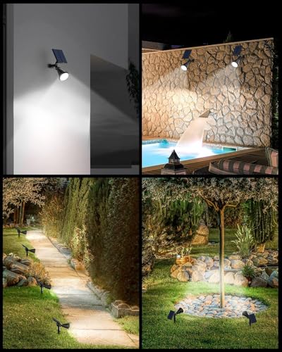 Solar Spot Lights Outdoor (10 Count)