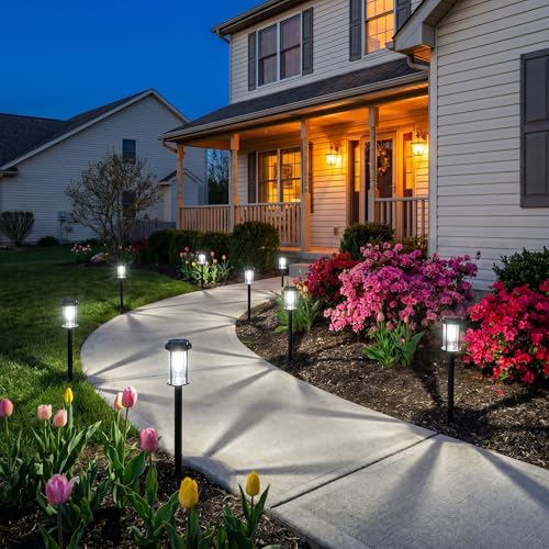 Solar Lights Outdoor Pathway (8 Count)