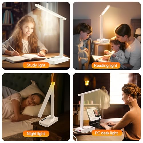 Desk Lamp with USB Charging Port