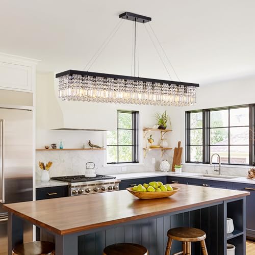 59 inch Modern Crystal Chandelier