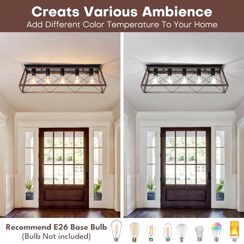 31.5" Flush Mount Ceiling Light