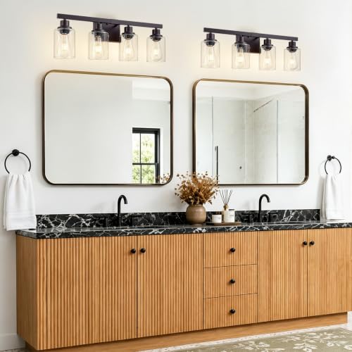 Oil Rubbed Bronze Vanity Lights for Bathroom