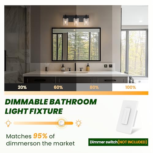 Bathroom Vanity Light (3 Count)